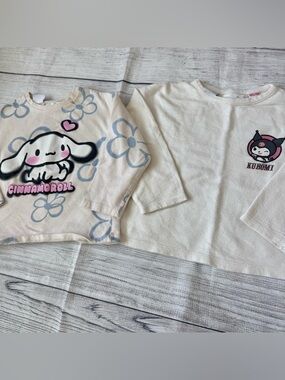 Zara Long Sleeve Sanrio Tees